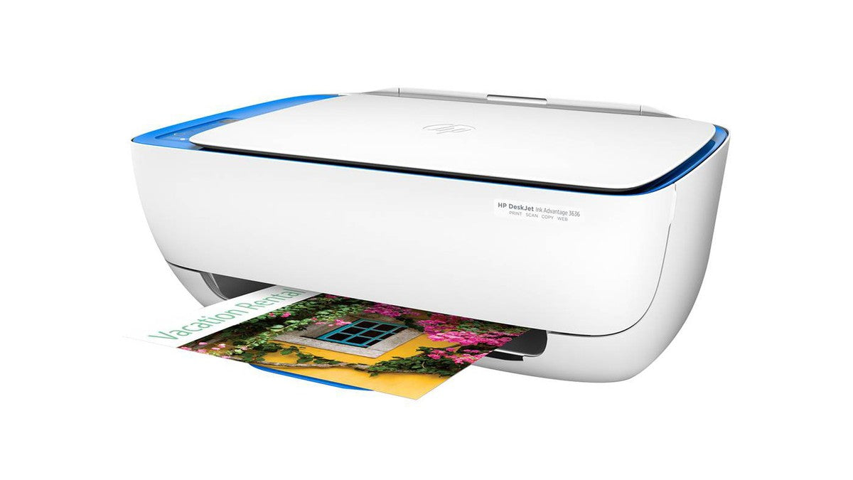 Impressora Multifuncional HP Deskjet Ink Advantage 3636 Wi-Fi (F5S45A)- Sem Cartucho