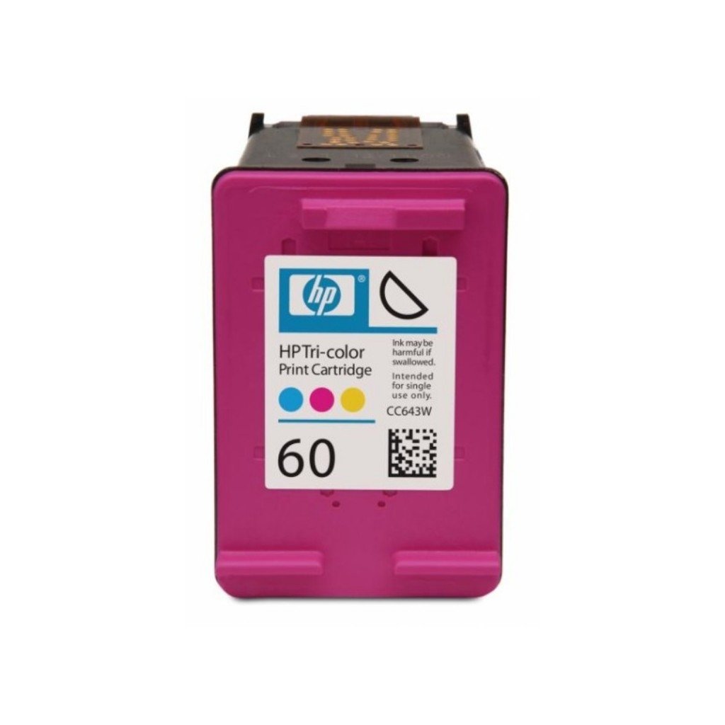 Cartucho Hp 60 Color Cc643wb -3 Mls-Original Rende Até 165 Paginas