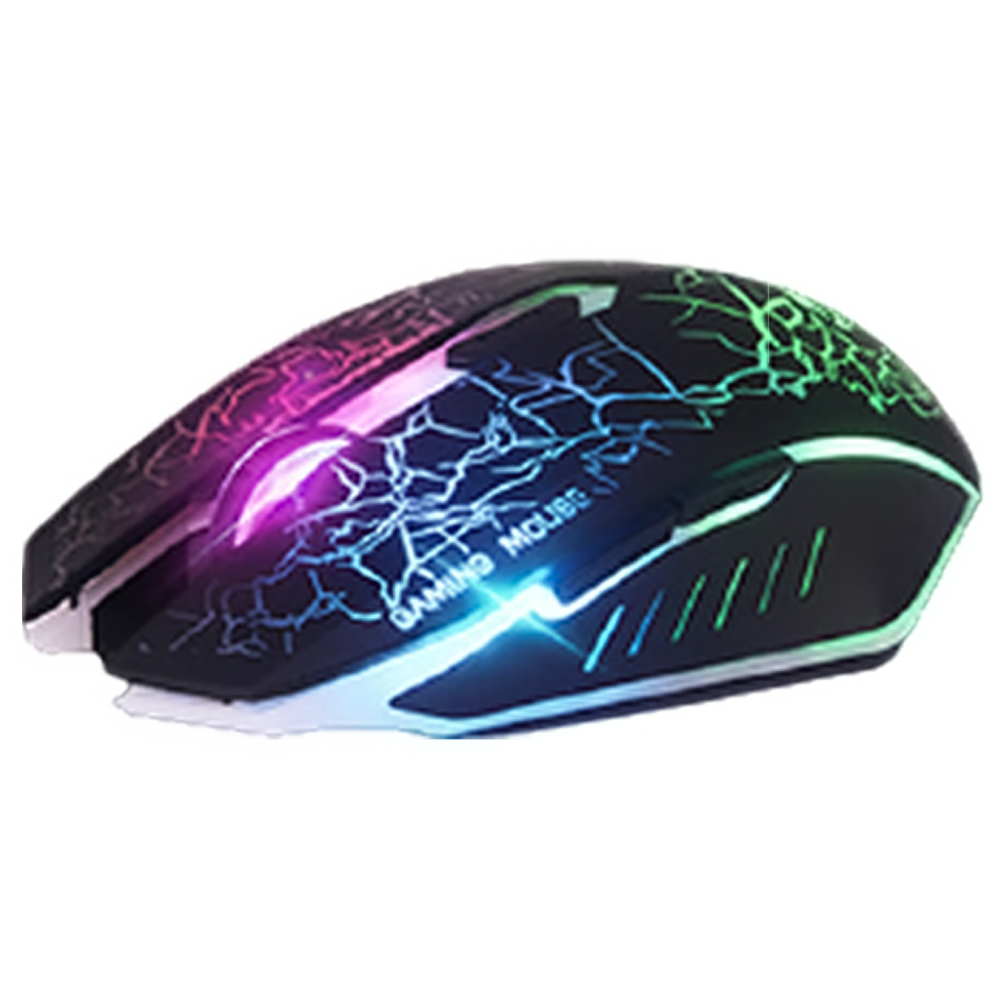 Kit Gamer Teclado, Mouse e Mousepad Kuiyn T6 - Preto
