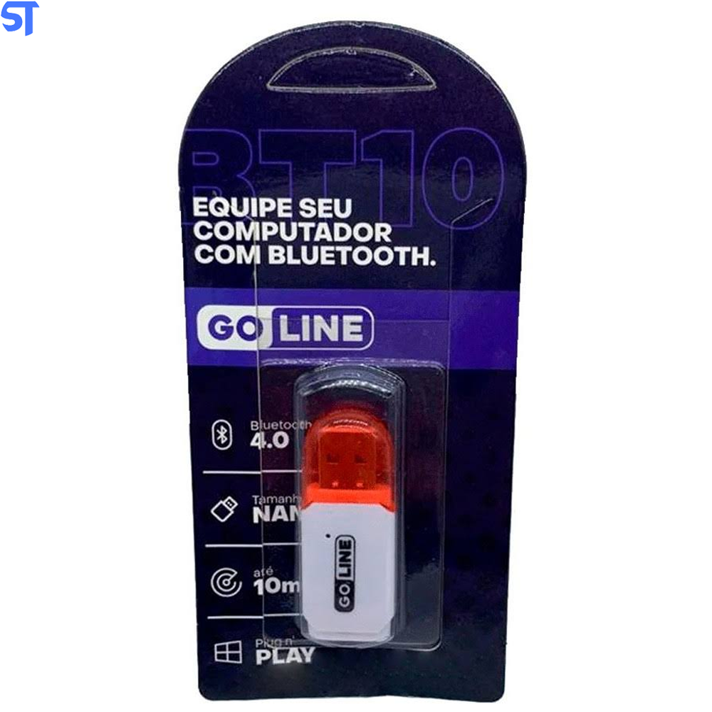 Adaptador Micro USB Bluetooth 4.0 GoLine GL-BT10