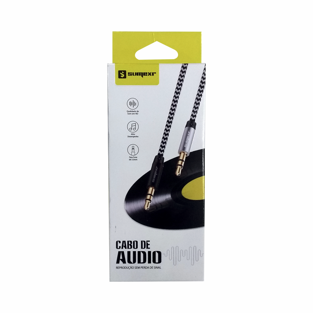 Cabo P2 x P2 Reforçado Sumexr C-01