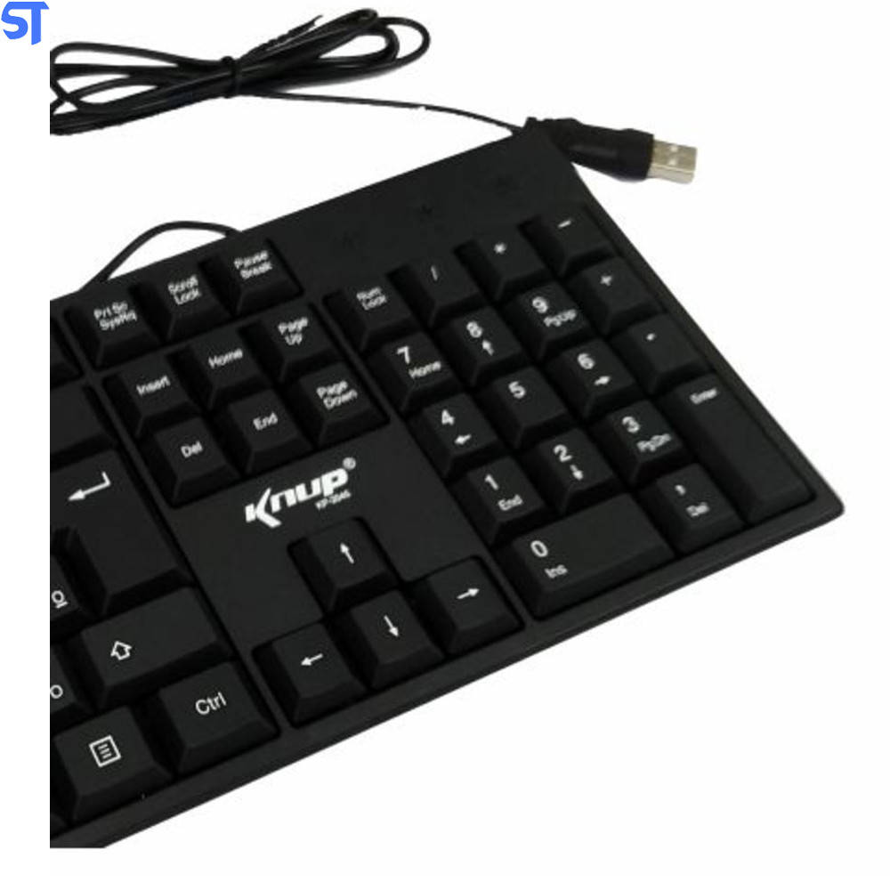 Teclado Usb Slim Pc e Notebook Kp-2045 Knup