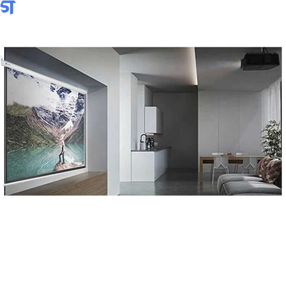 Projetor Optoma HD146X 3600 Lumens | Com Tela de Projeção Retrátil Goldentec 200x150 cm