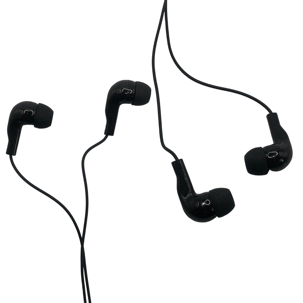 Fone de Ouvido Intra-Auricular Stereo com Microfone H'maston EJ-10 - Preto