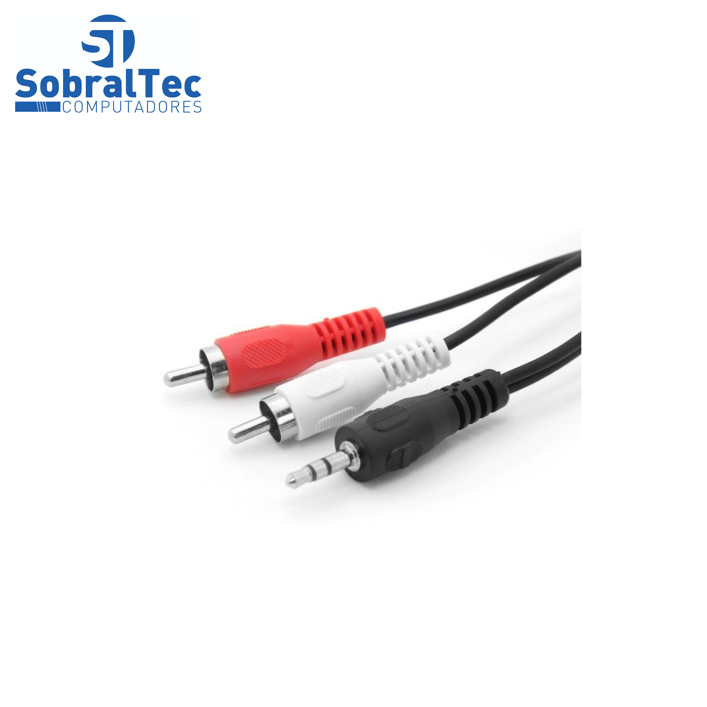 Cabo De Áudio P2 para Rca 1,5m Altomex Am-C12