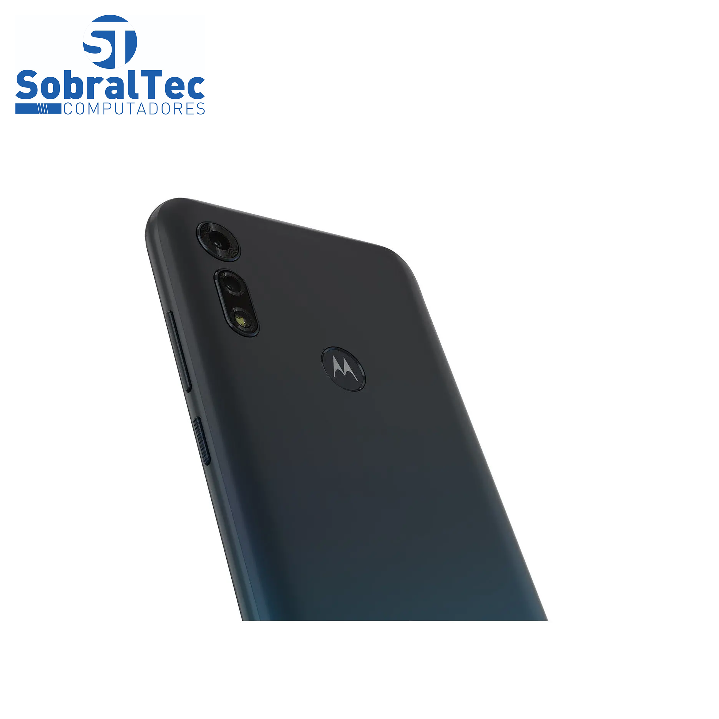 Smartphone Motorola Moto E6S 64GB Azul Navy 4G - Octa-Core 4GB RAM 6,1” Câm. Dupla + Selfie 5MP