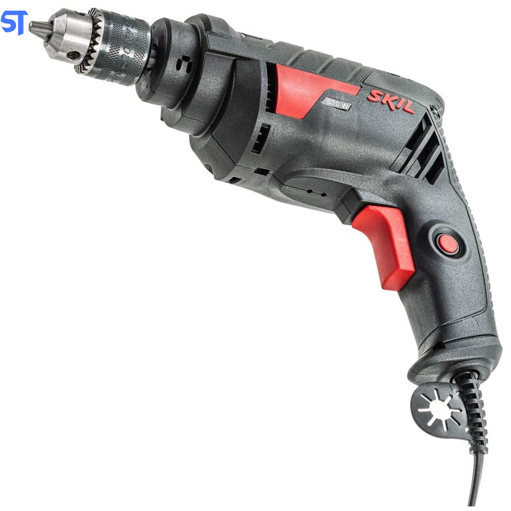 Furadeira de Impacto Skil 6600 570W 220V Com Chave de Mandril