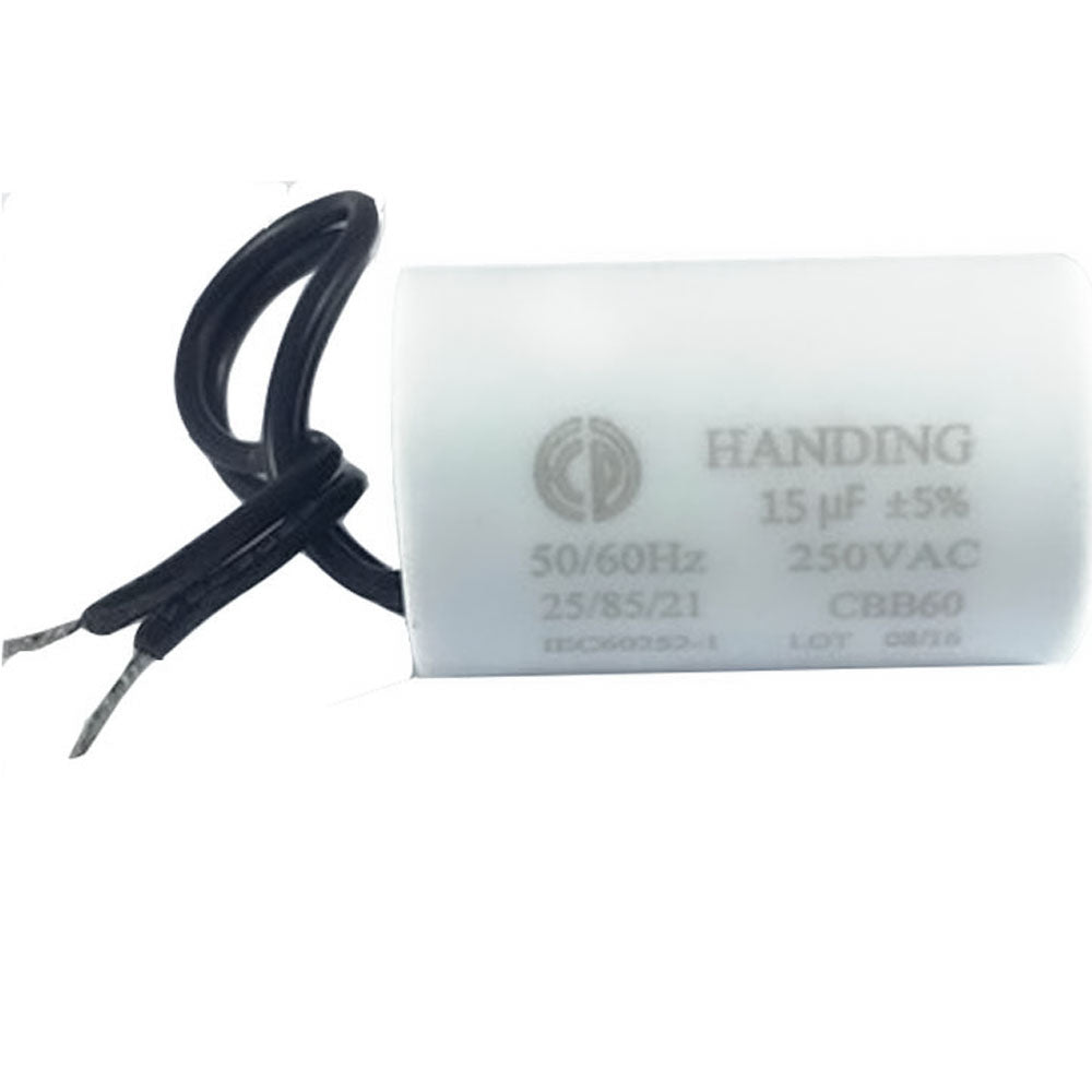 Capacitor  De Motor de Portão Automático 15Uf 250Vac