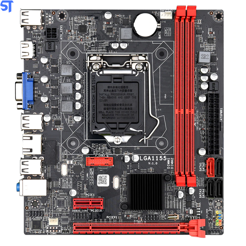 Computador Gamer Core i7 3770-HD 1TB + SSD 256GB -Mem 16 GB DDR4- PLaca de Video 4GB GTX1050Ti- Fonte Real 650W