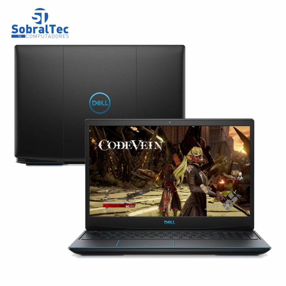 Notebook Gamer Dell G3 Intel Core i7-9750H 8GB Ram (GTX1660TI 6GB) 512GB SSD 15,6