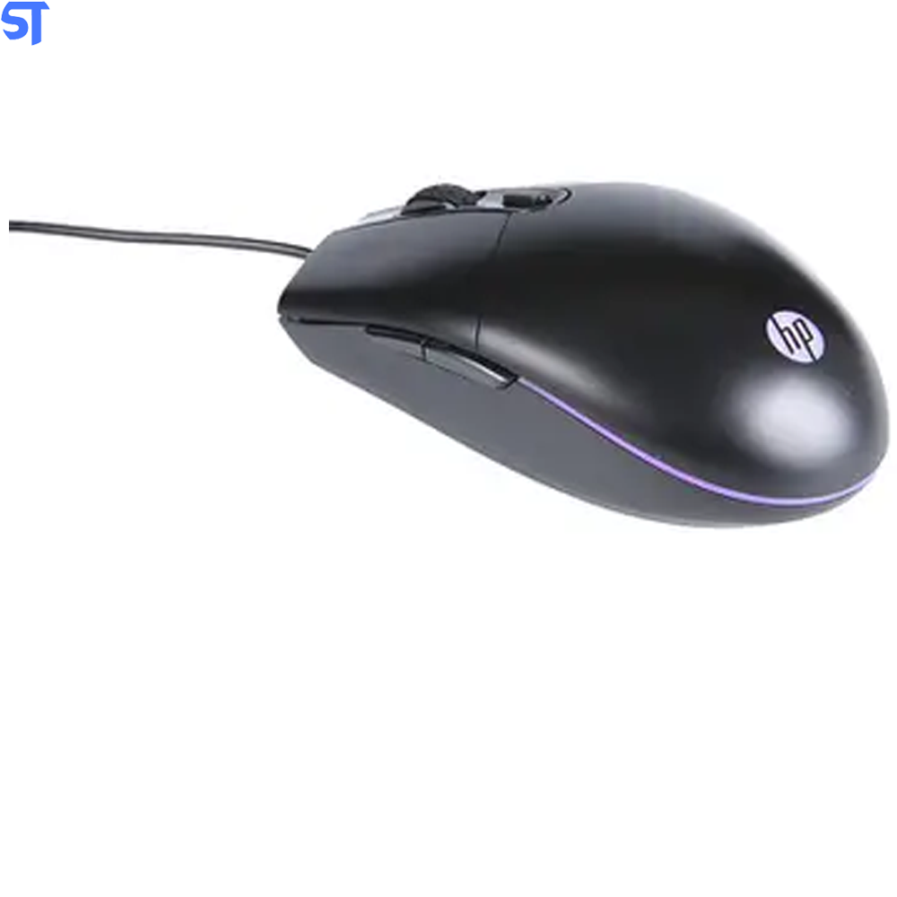 Mouse Gamer USB M260 6400DPI RGB HP -  Preto