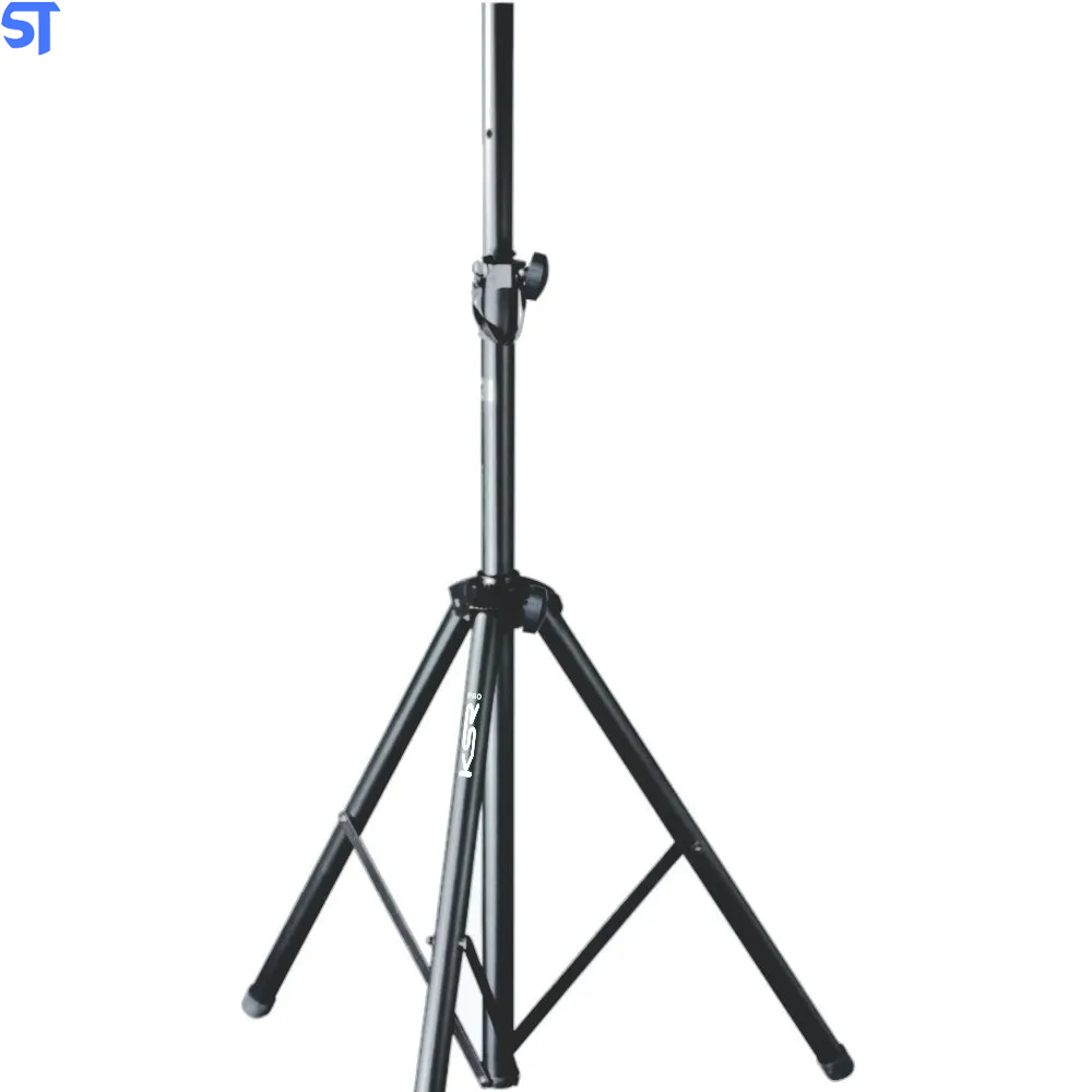 Tripé Para Caixa de Som Ativa Ksr Pro Pedestal suporte com 5 Regulagem SPS-502B (B)
