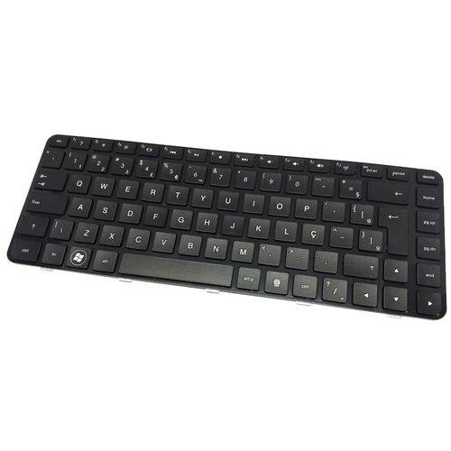 Teclado Notebook Hp Pavilion Dm4-1000 Dv5-2000 Com Moldura