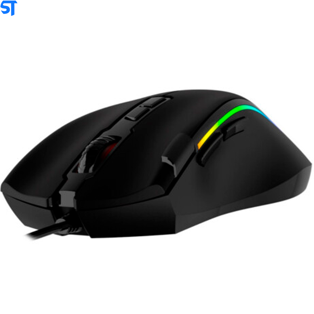 Mouse Gamer C3Tech Fury Usb 7000 DPI Led RGB - MG-520BK