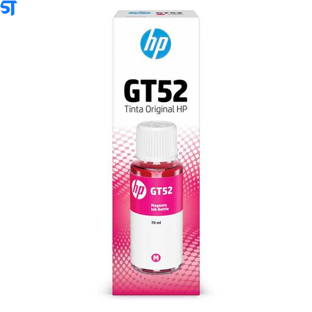Refil Garrafa de Tinta HP Magenta GT52 70 ML - GT52m M0h55al  -  GT5822 Para Ink Tank 416- Smart Tank 517,532,617  Origi