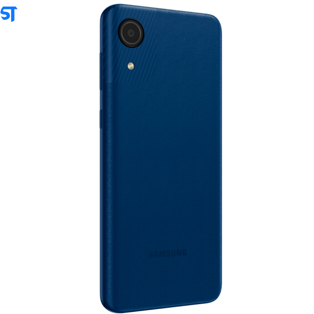 Smartphone Samsung Galaxy A03 Core 32GB Azul 4G - Octa-Core 2GB Ram 6,5” Câm 8MP + Selfie 5MP