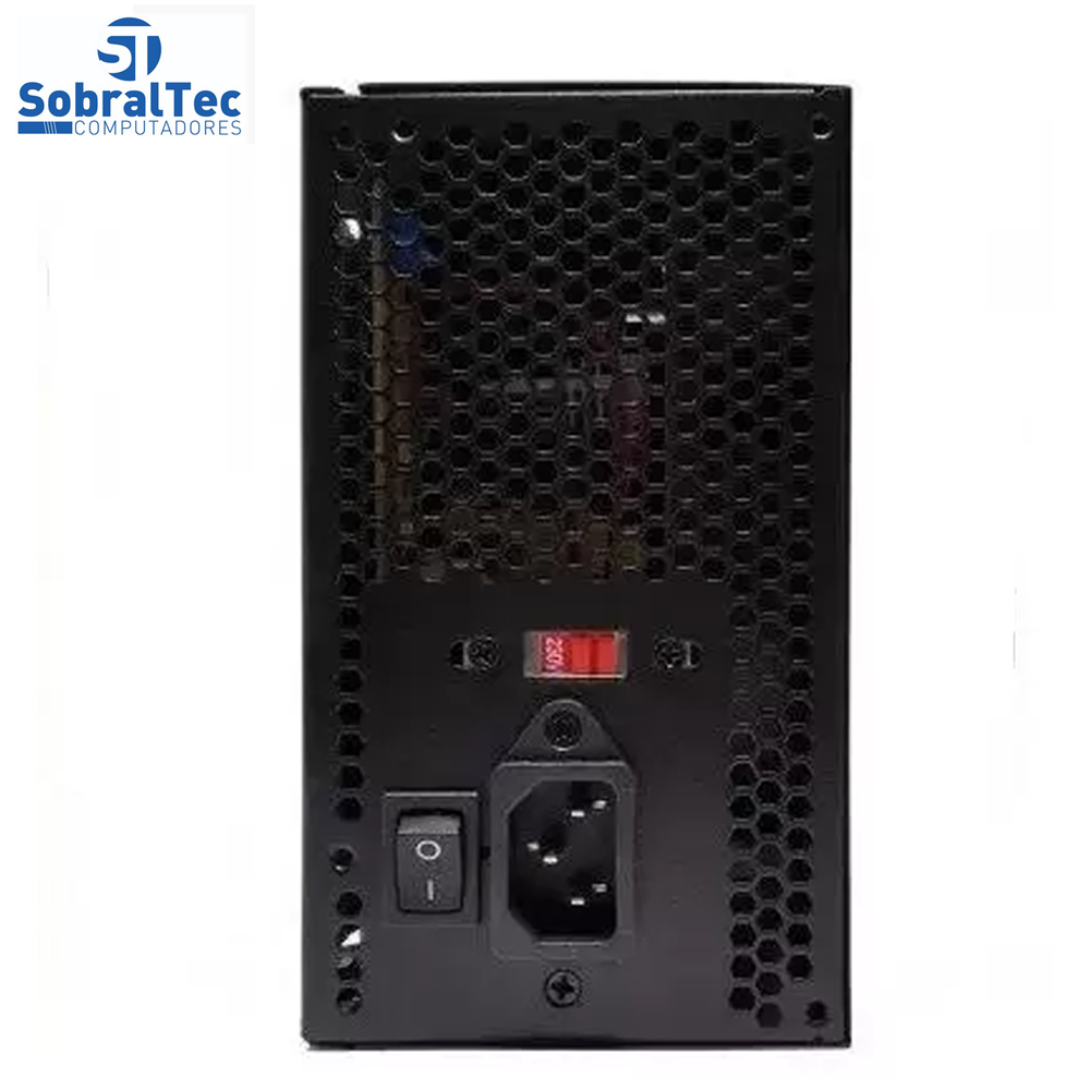 Fonte de Alimentacao 500W Com Cabo Com Caixa (Blu500-e Atx) - Bluecase