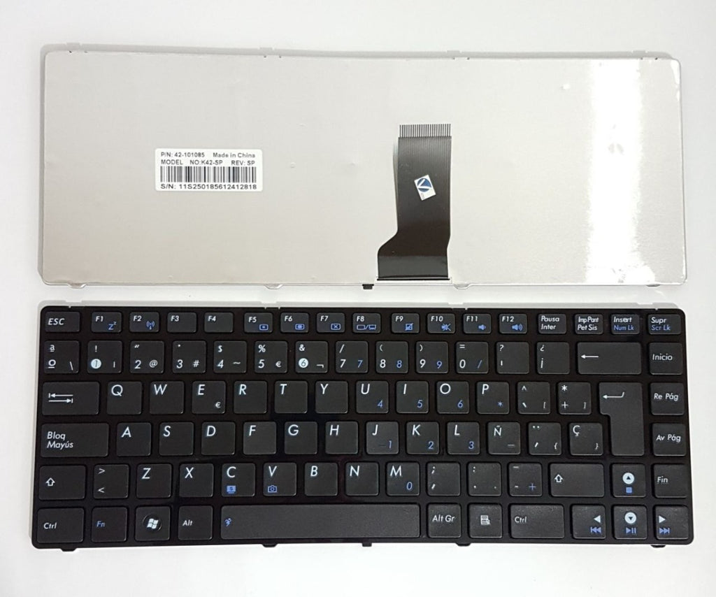 Teclado Notebook Asus Pn/ Okm-mf1us13 Asus K42 A42 X43 X44 X45 UL30