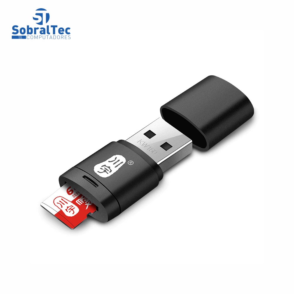 Adaptador Leitor Cartão Micro Sd Usb 2.0 Até 512gb C286 MicroSDXC