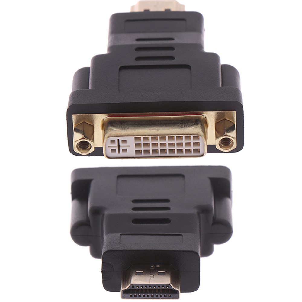 Adaptador Conector Dvi 24+5 Femea Para Hdmi Macho