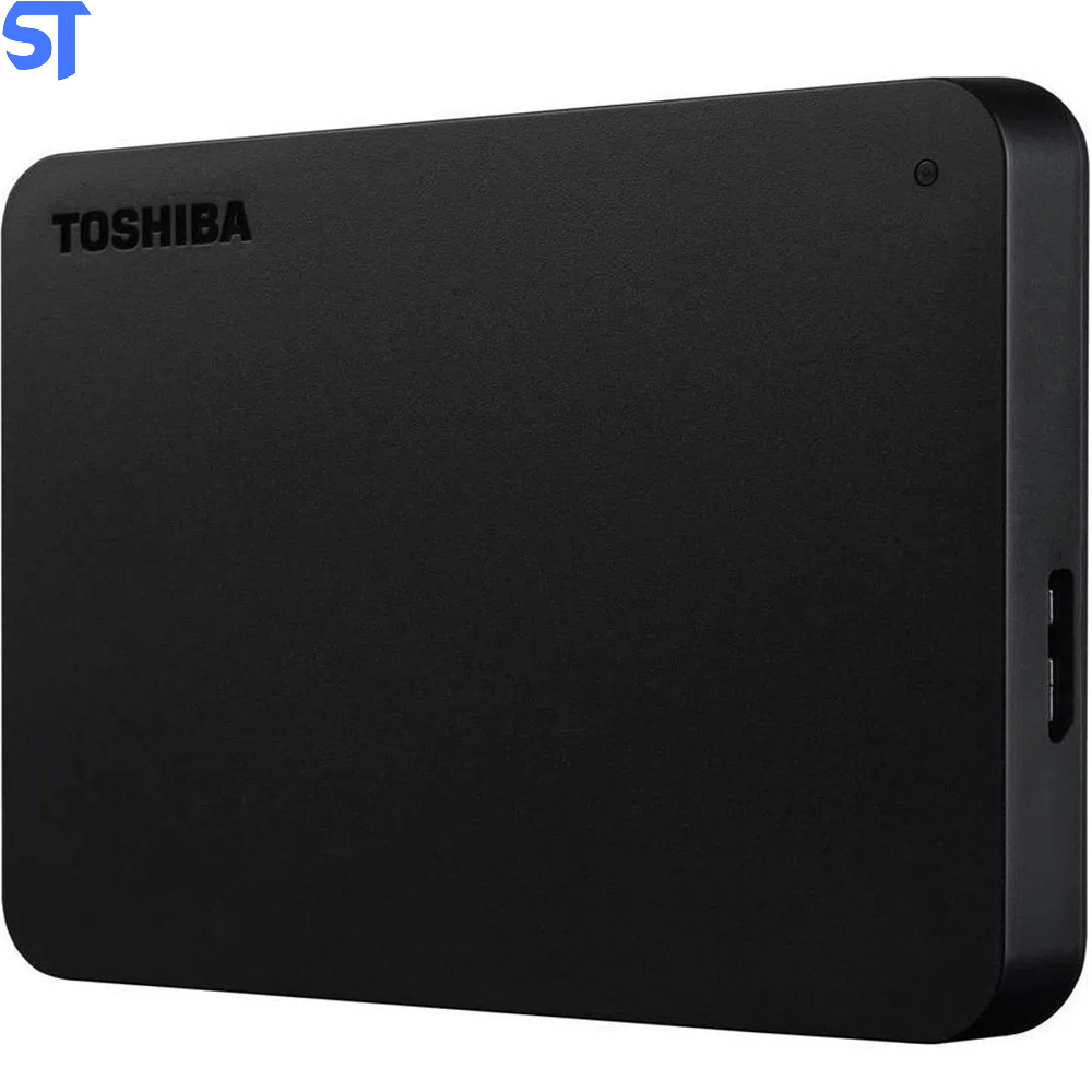 HD Externo Portátil Toshiba Canvio Basics 2TB Preto USB 3.0 - HDTB420XK3AA
