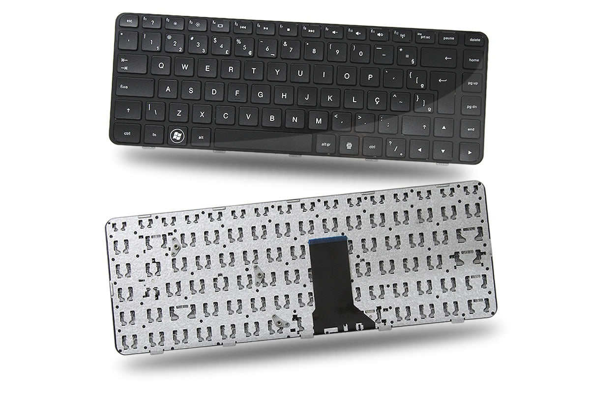 Teclado Notebook Hp Pavilion Dm4-1055br Dm4-1075br  Com Frame