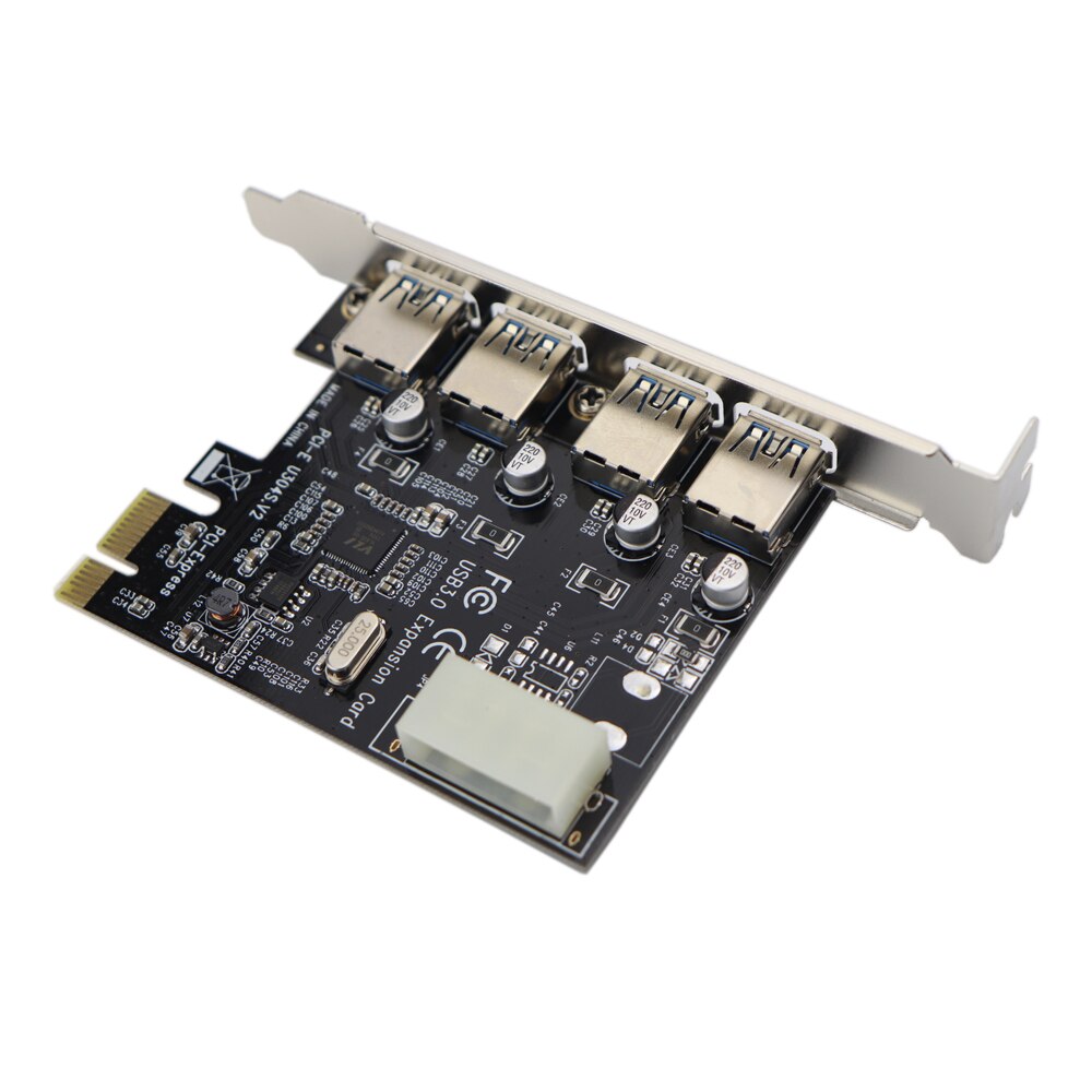 Placa PCI Ultimate PCI-Express 4 Portas USB 2.0