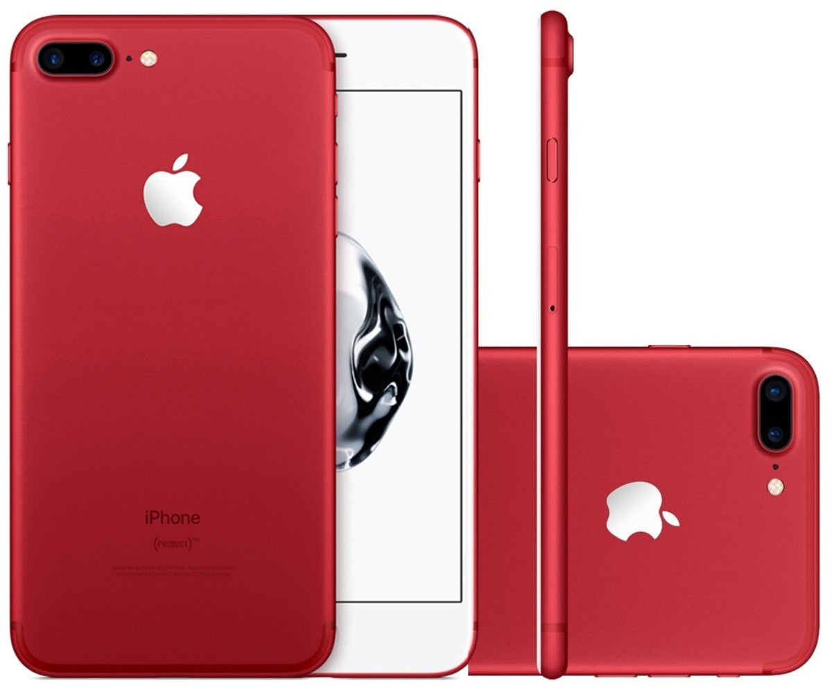 iPhone 7 Plus 128GB  Tela Retina HD 5,5" 3D Touch Câmera Dupla de 12MP- Vermelho Usado