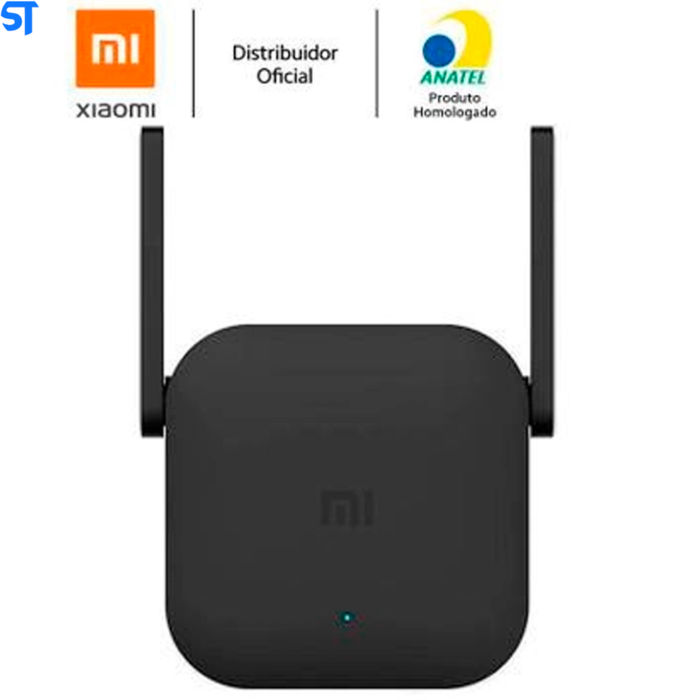 Repetidor Amplificador  Wi-Fi 2.4G Mi Xiaomi Wireless Mi Range Extender PRO- Preto