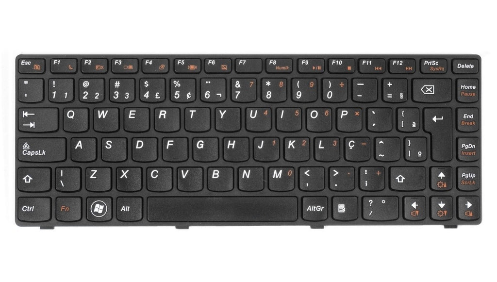 Teclado Notebook Lenovo G470-uk- Pn Mb290-006| Preto