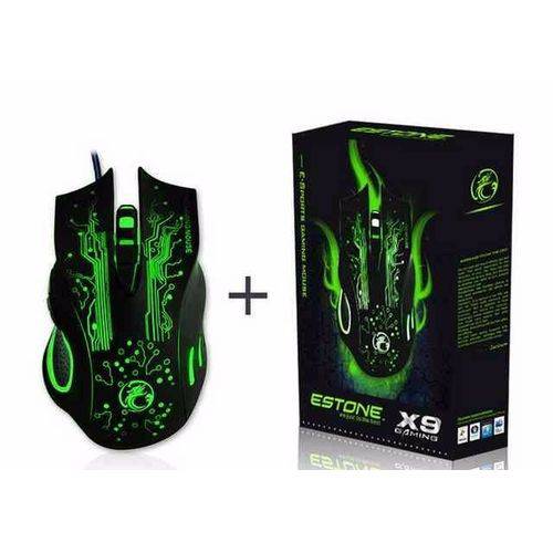 Mouse Gamer X9 Game Estone Dpi E-sports Cs Minecraft Lol Go