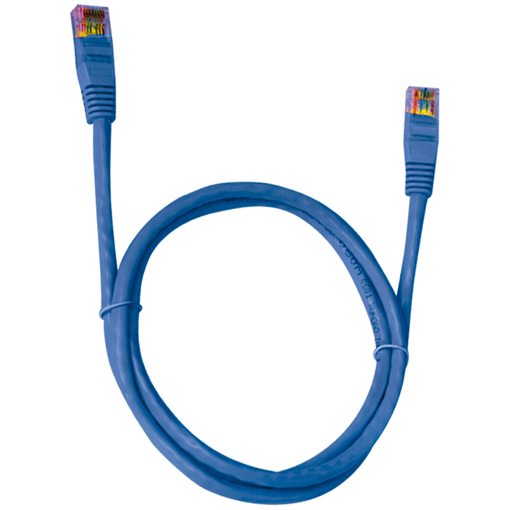 Cabo de Rede Cat.6 PC-ETH6U25BL 2.5 Metros Patch Cord PlusCable - Azul