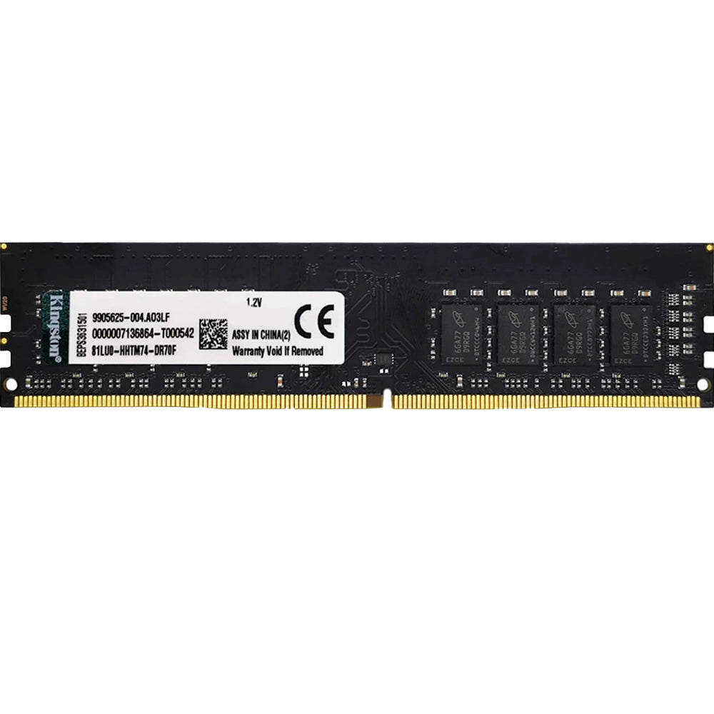 Memória Ram Desktop DDR4 16GB 2666MHz Kingston - Preta