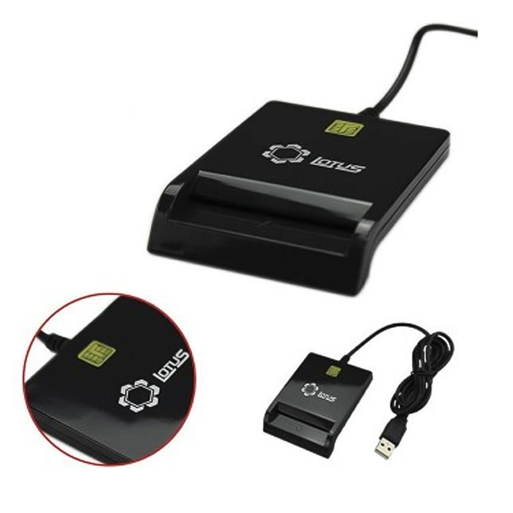 Leitora Cartão Smart Card Certificado Digital Usb Original Lotus