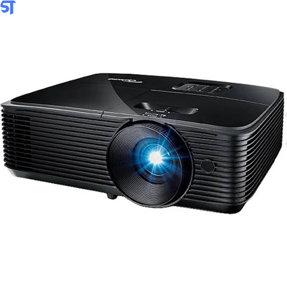 Projetor Optoma HD146X 3600 Lumens | Com Tela de Projeção Retrátil Goldentec 200x150 cm