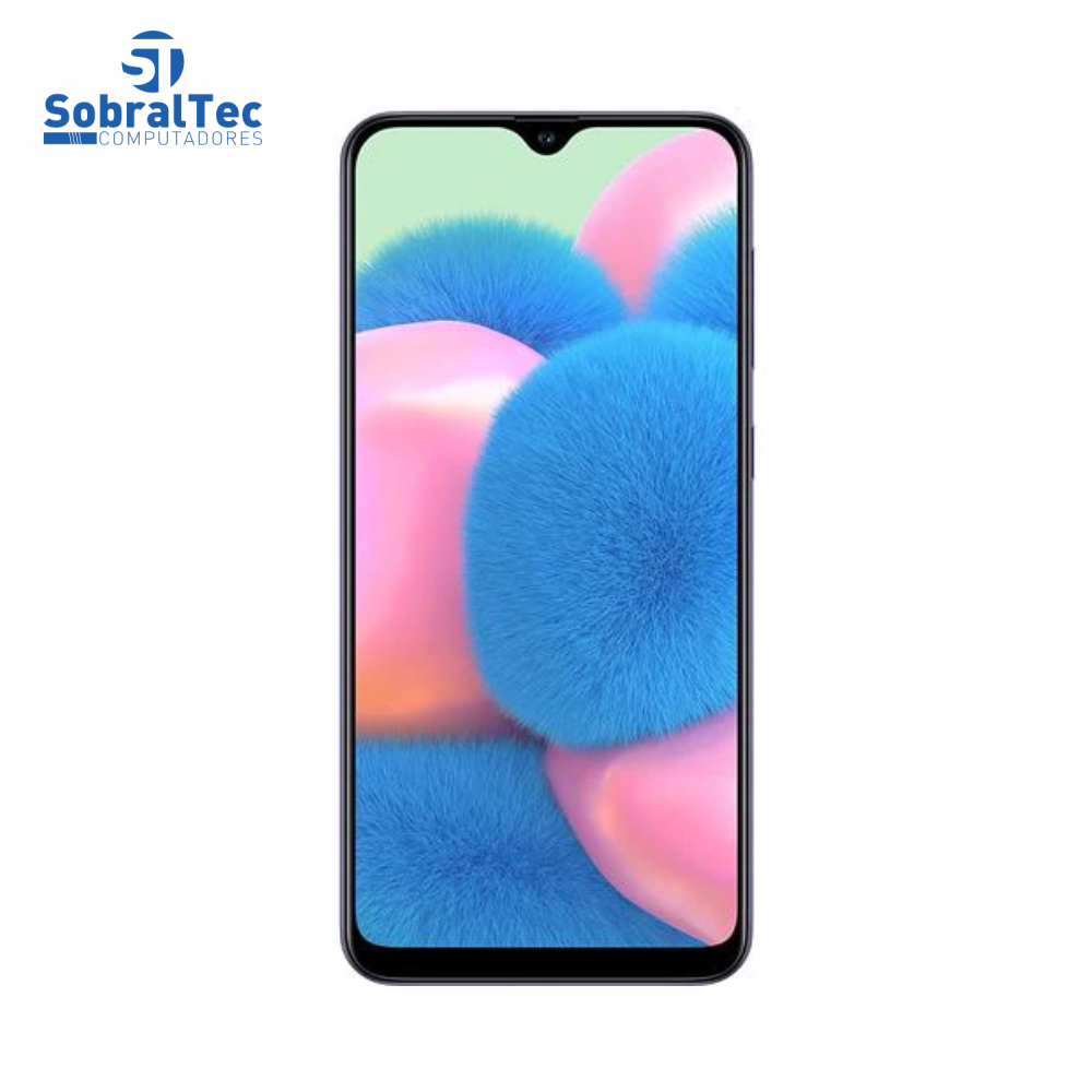 Smartphone Samsung Galaxy A30s Violeta 64GB 4GB RAM Tela Infinita De 6.4" Câmera Traseira Tripla Leitor Digital