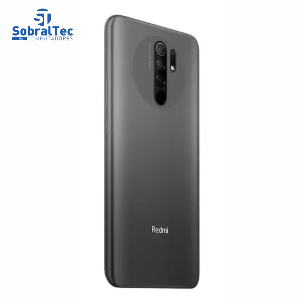 Smartphone Xiaomi Redmi 9 Dual SIM Carbon Grey 32 GB 3 GB RAM- (Versão Global)