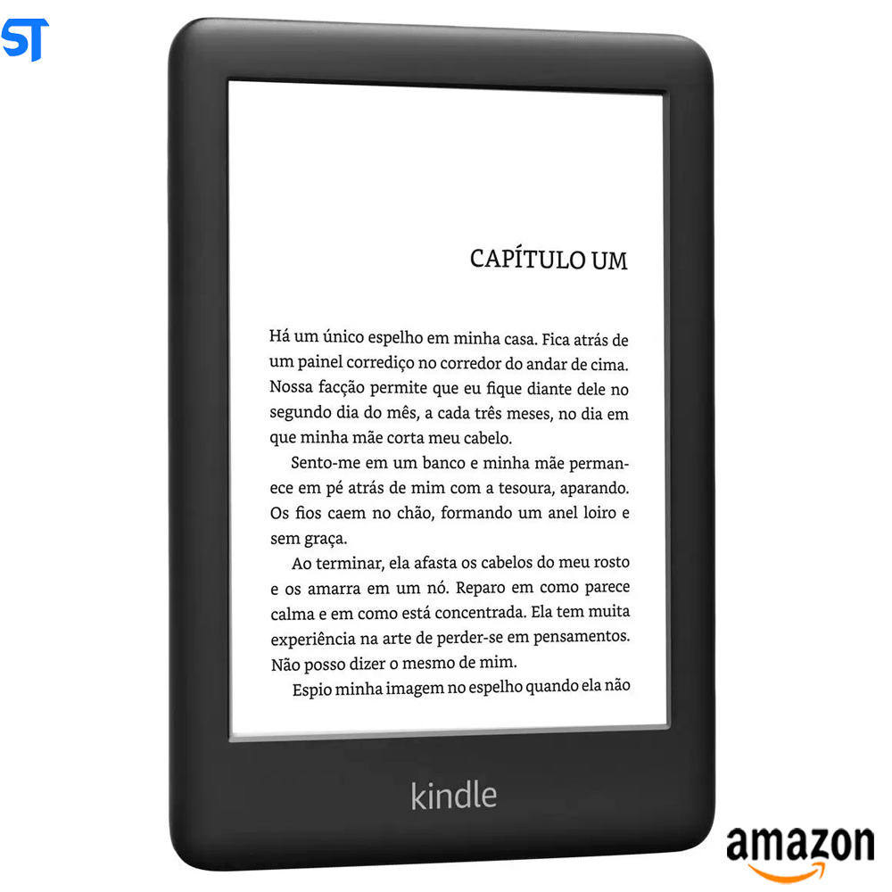 Kindle 10a. Geração Tela de 6,8” Com Bateria de Longa Duração - Cor Preta
