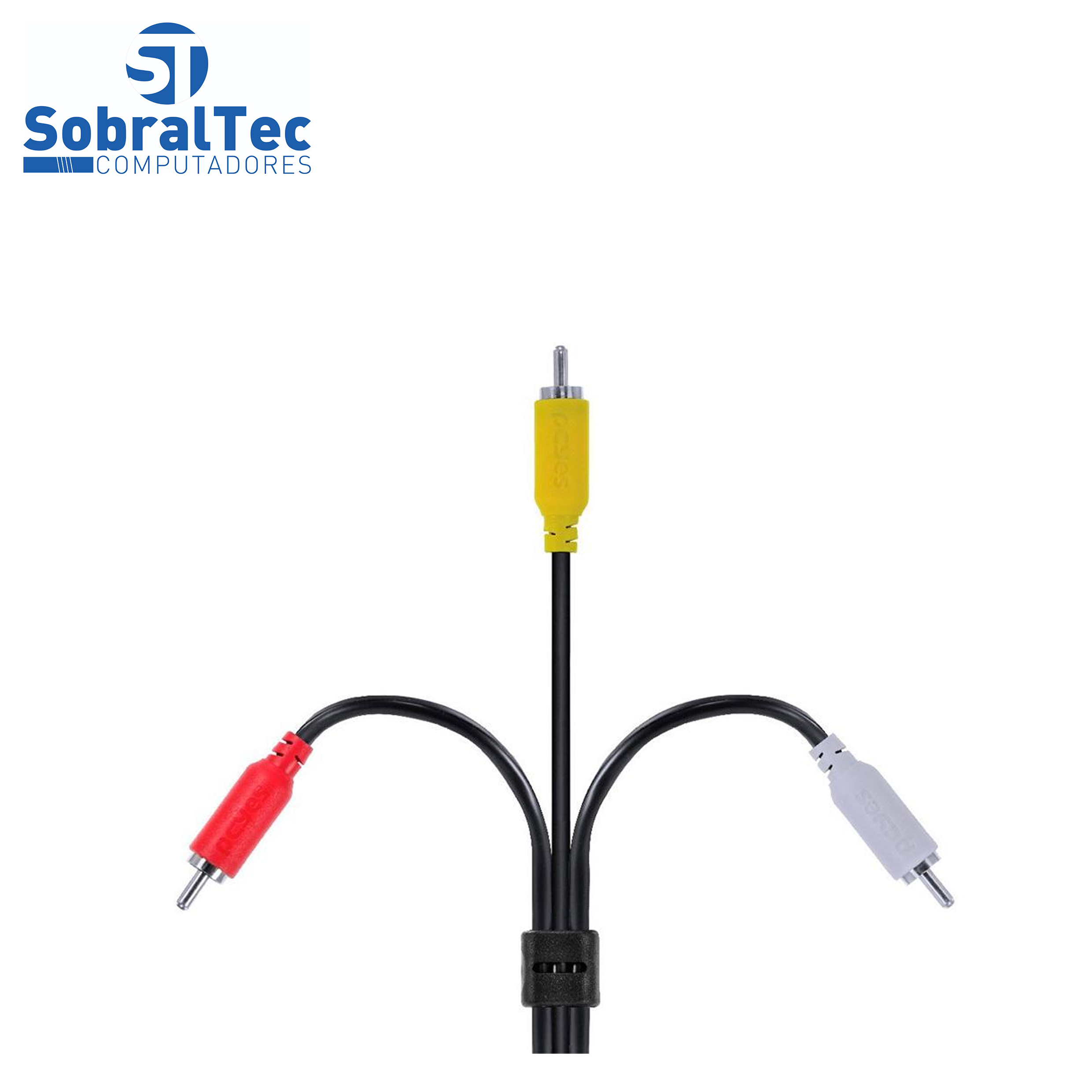 Cabo de Áudio Vídeo Rca x Rca IT- Blue Le-5502