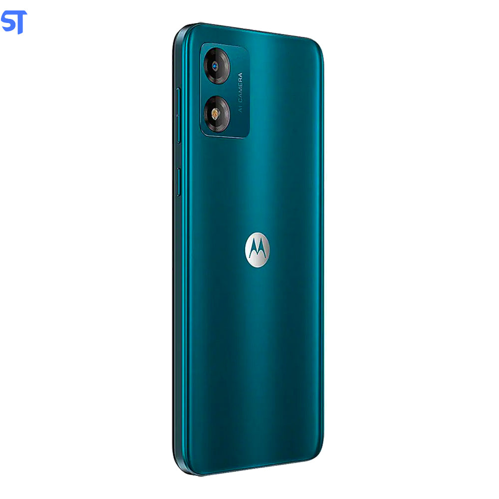 Smartphone Motorola Moto E13 64GB Verde 4G Octa-Core 4GB RAM 6,5" Câm. 13MP + Selfie 5MP Dual Chip