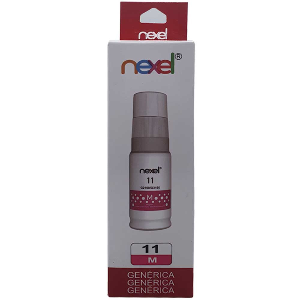 Refil De Tinta Compativel Canon Nexel Magenta M11 G2160/G3160 70Ml