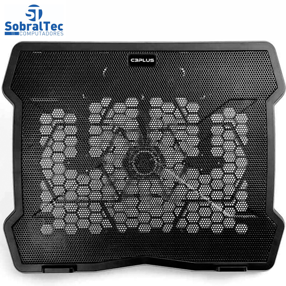 Base Para Notebook 14" NBC-01BK C3plus