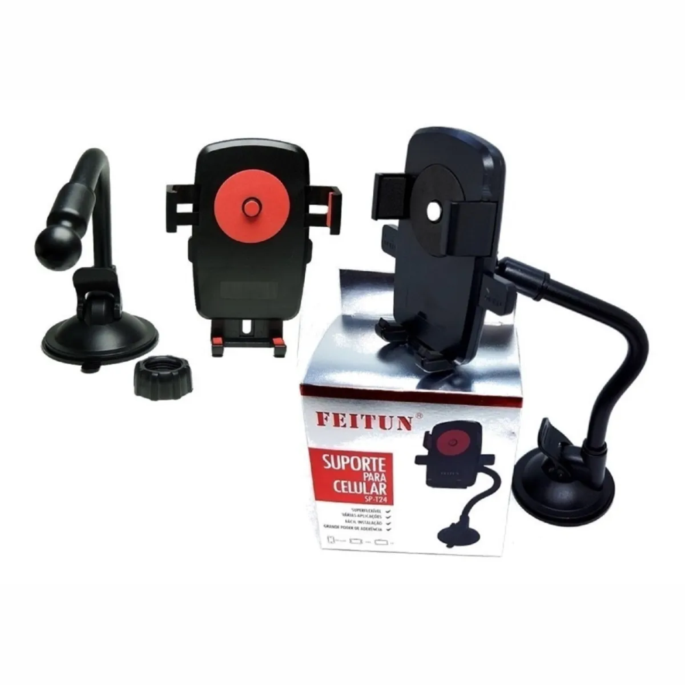 Suporte Para Celular Com Braço Articulado Gira 360° Feitun Sp-t24 FF060