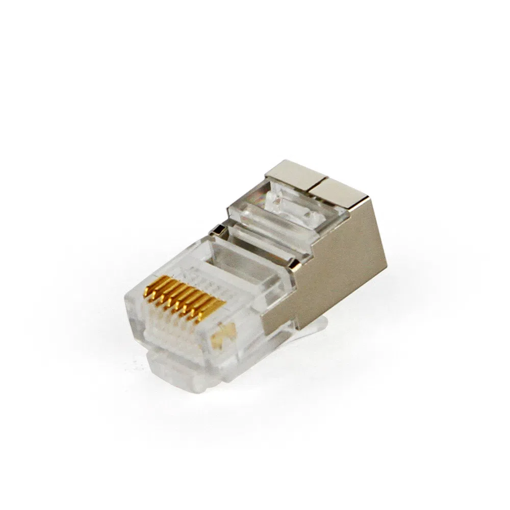 Conector Plug Rj45 Cat6 Blindado 8 Vias