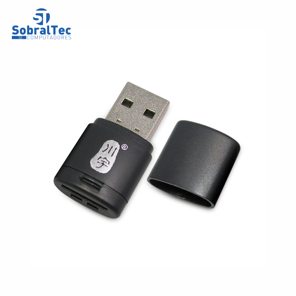Adaptador Leitor Cartão Micro Sd Usb 2.0 Até 512gb C286 MicroSDXC