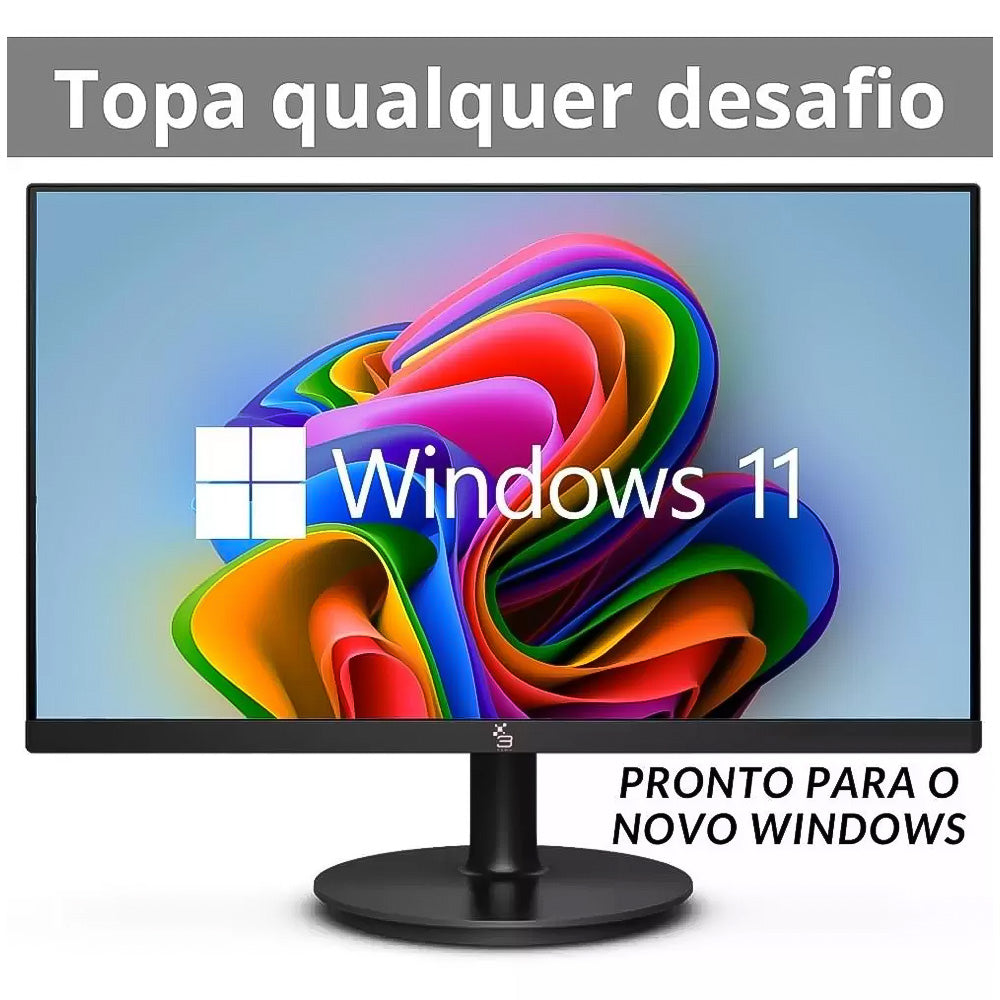 Monitor 19.5 LED 75hz 2ms HD 3green 1953G 1440x900 Com Ajuste De Inclinação