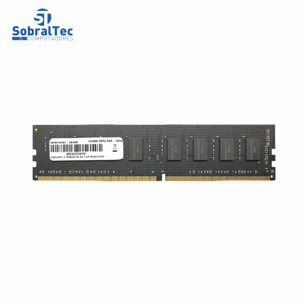 Memória Ram 8GB DDR4 2.400Mhz 1.2V Multilaser Desktop MD401GNSE CB4M2 Dimm