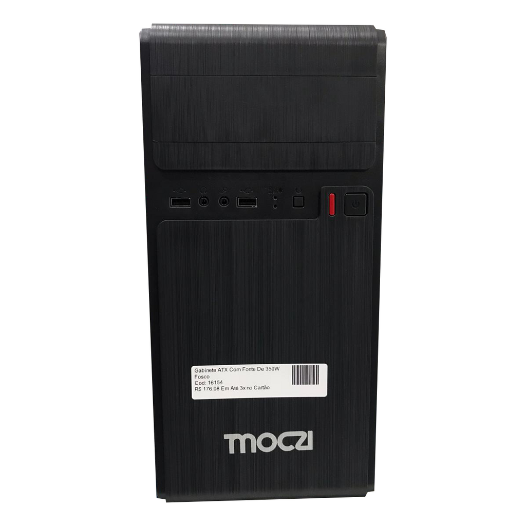 Gabinete Gamer ATX MOCZI Sem Fonte Fosco 1710