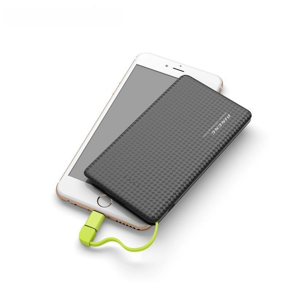 Carregador Portátil Power Bank 5000mAh Li-Ion Polymer Pineng Altomex PN-952