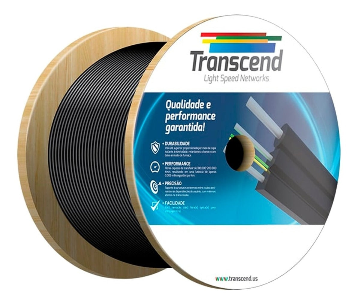 Cabo Óptico Transcend Speed Star Mini Flat Drop 1 F 1000m